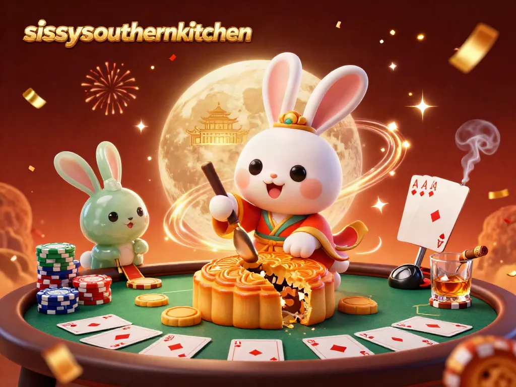 Experience exciting gaming action at sissyssouthernkitchen with vibrant poker chips and celebratory details.